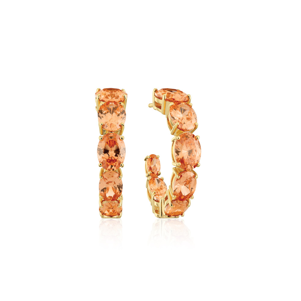 sif-jakobs-ellisse-sj-e2330-chcz-yg-oorbellen-gold-plated-zirkonia-oranje-verguld-22-mm-diameter