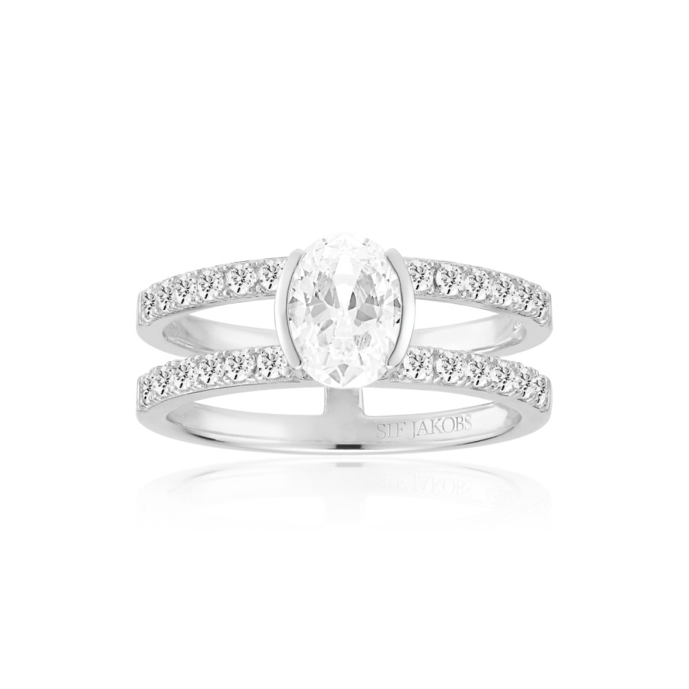 sif-jakobs-ellisse-sj-r2357-cz-ring-zilver-zirkonia-ovaal-dubbele-band-6-7-mm-breedte