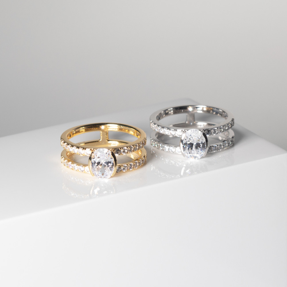 sif-jakobs-ellisse-sj-r2357-cz-yg-ring-gold-plated-zirkonia-glanzend-6-7-mm