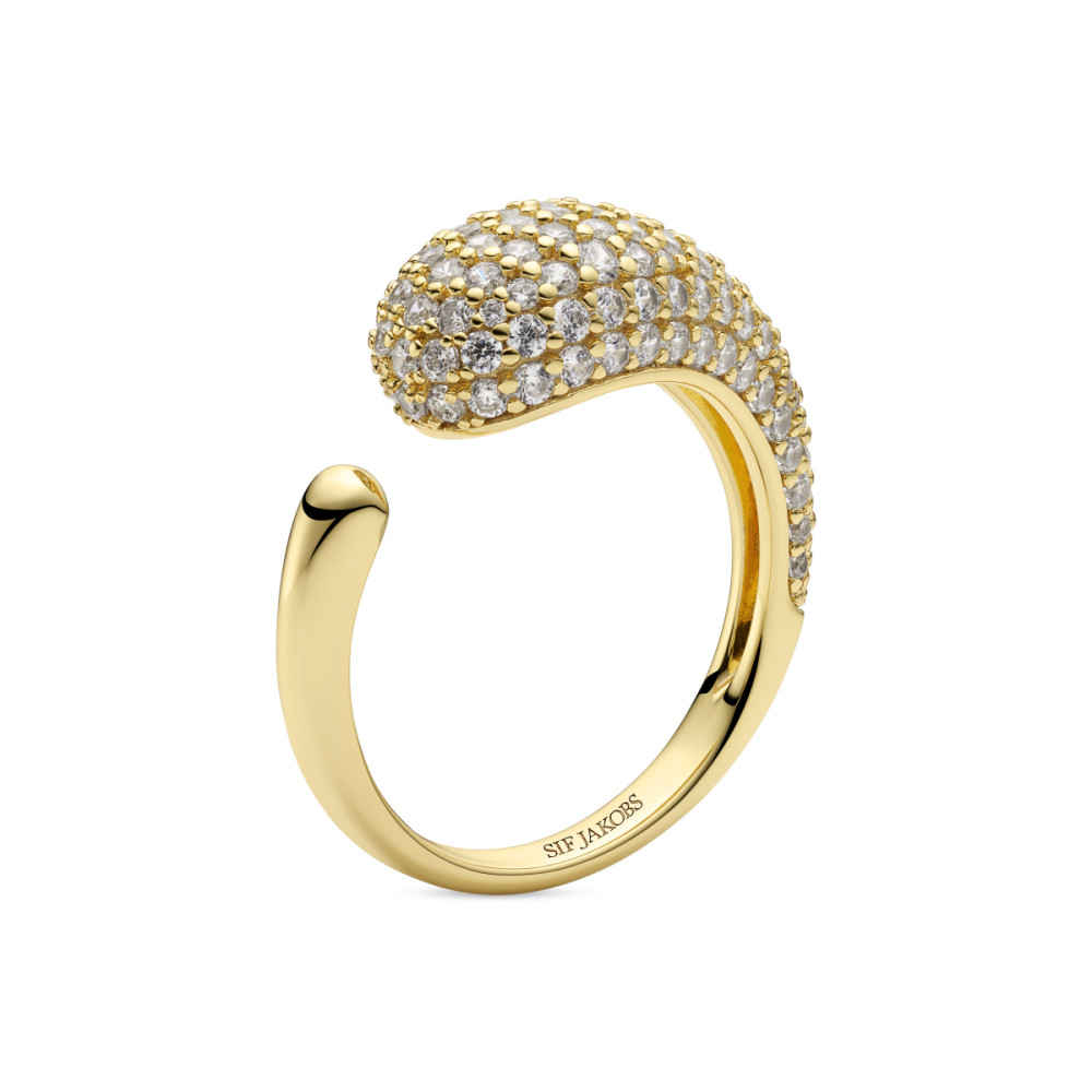 sif-jakobs-goccia-sj-r2753-cz-yg-ring-gold-plated-zirkonia-glanzend-golvend-9-mm