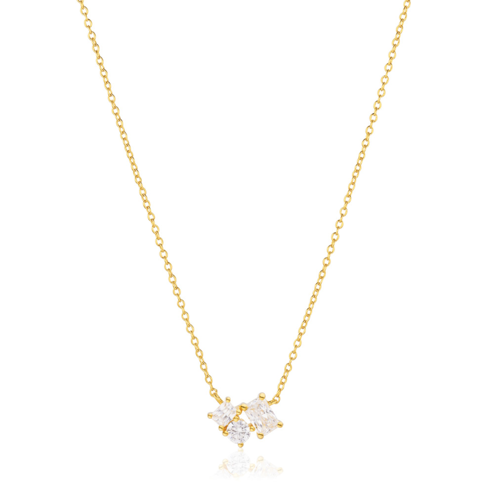 sif-jakobs-ivrea-sj-n12306-cz-yg-ketting-gold-plated-zirkonia-drie-stenen-12-5-mm-breedte-lengte-45-cm