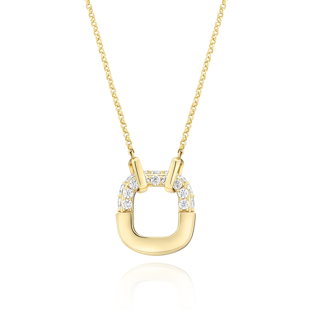 sif-jakobs-maratea-sj-n2453-cz-yg-ketting-zilver-zirkonia-goudkeurig-transparant-16-mm-max-45-cm