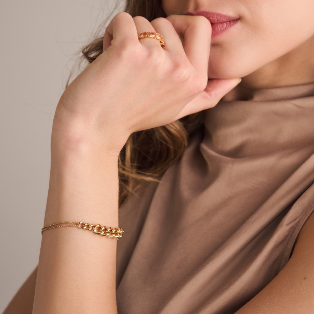 sif-jakobs-sj-b2460-yg-armband-dames-gold-plated-glanzend-lengte-18-cm