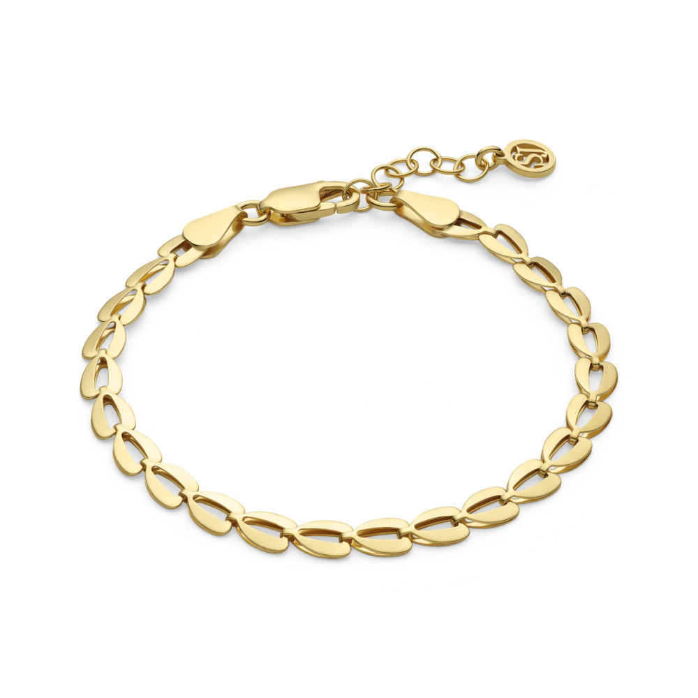 sif-jakobs-sj-b2752-yg-armband-gestileerde-blaadjes-gold-plated-5-mm-breed-lengte-18-cm