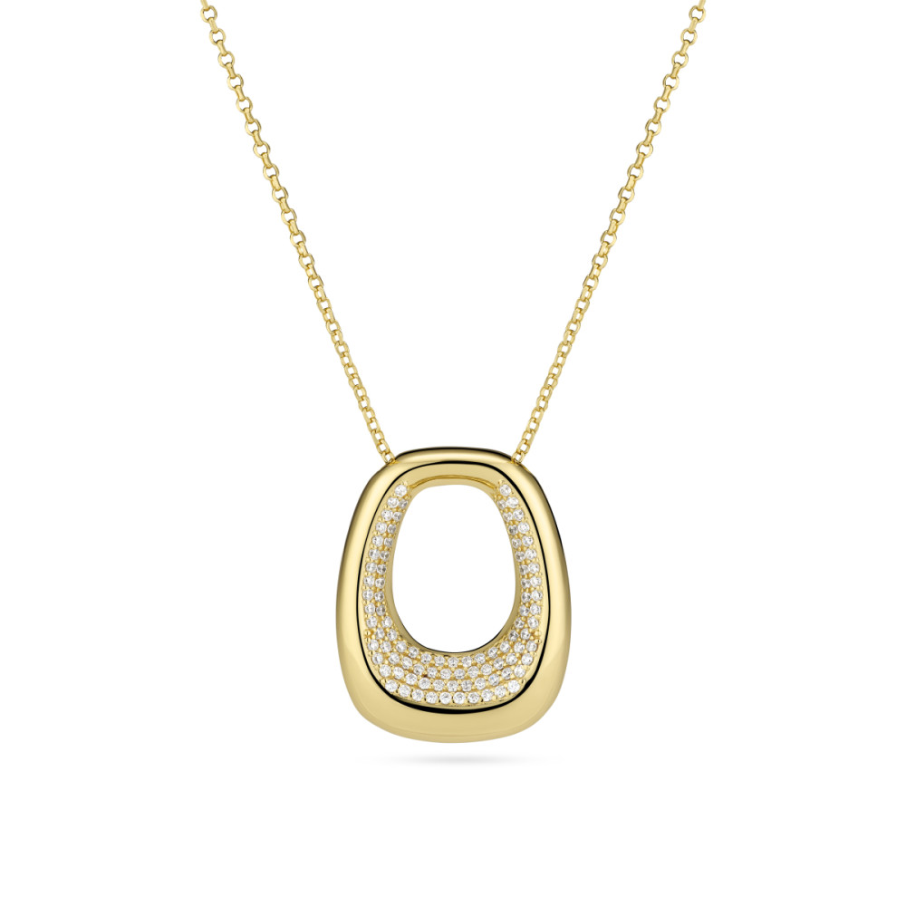sif-jakobs-sj-n2621-cz-yg-ketting-met-hanger-gold-plated-zirkonia-19-mm-breedte-lengte-45-cm