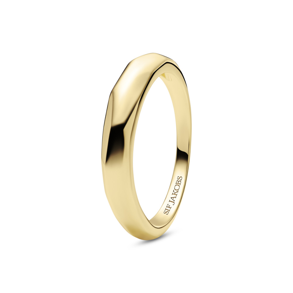 sif-jakobs-sj-r2724-yg-ring-gold-plated-golvend-patroon-glanzend-4-mm-breedte