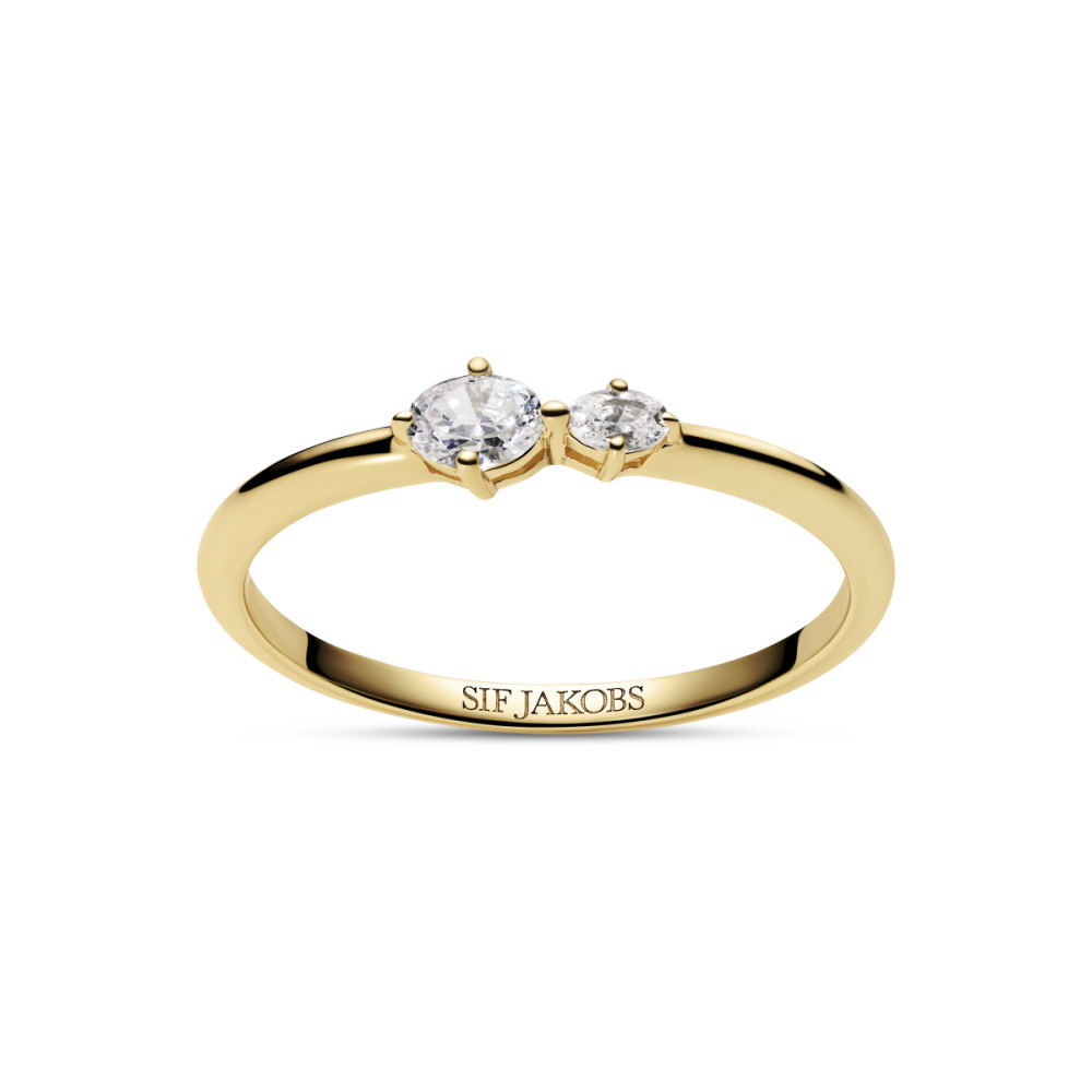 sif-jakobs-sj-r2745-cz-yg-ring-gold-plated-zirkonia-glanzend-4-mm-breedte