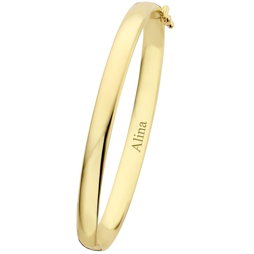 gouden-slavenarmband-14-karaat-ovaal-met-gravure-optie