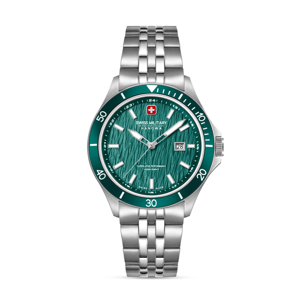 swiss-military-hanowa-flagship-elements-earth-smwgh0006704-herenhorloge-groen-en-zilverkleurig-staal