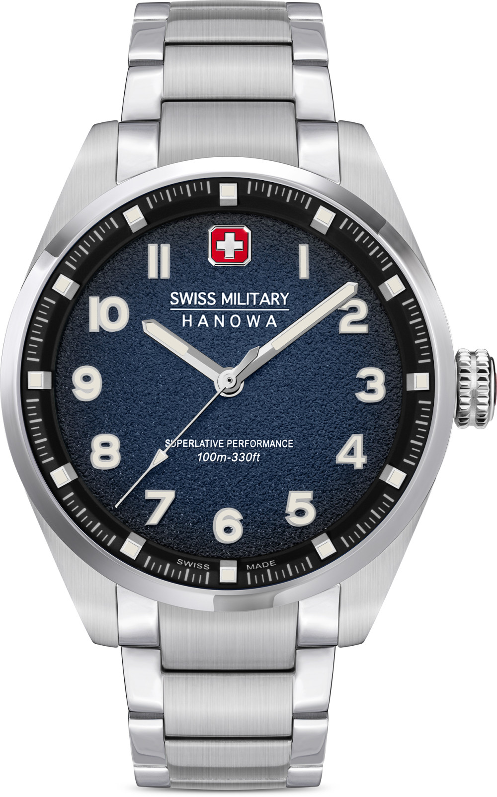 swiss-military-hanowa-greyhound-smwgg0001504-herenhorloge-quarts-staal-zilverkleurig-zwart-42-mm