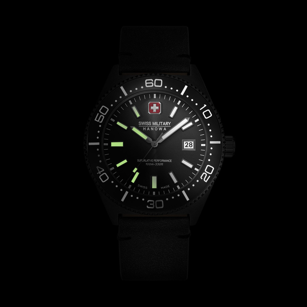 swiss-military-hanowa-nomad-smwgb0004940-set-horloge-staal-met-drie-horlogebanden-zwart-grijs-bruin-43-mm