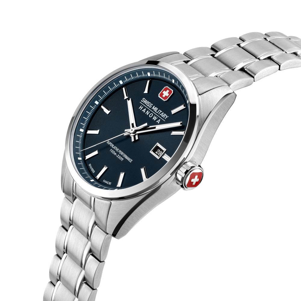 swiss-military-hanowa-pioneer-smwgh0004103-herenhorloge-quarts-staal-zilverkleurig-zwart-41-mm