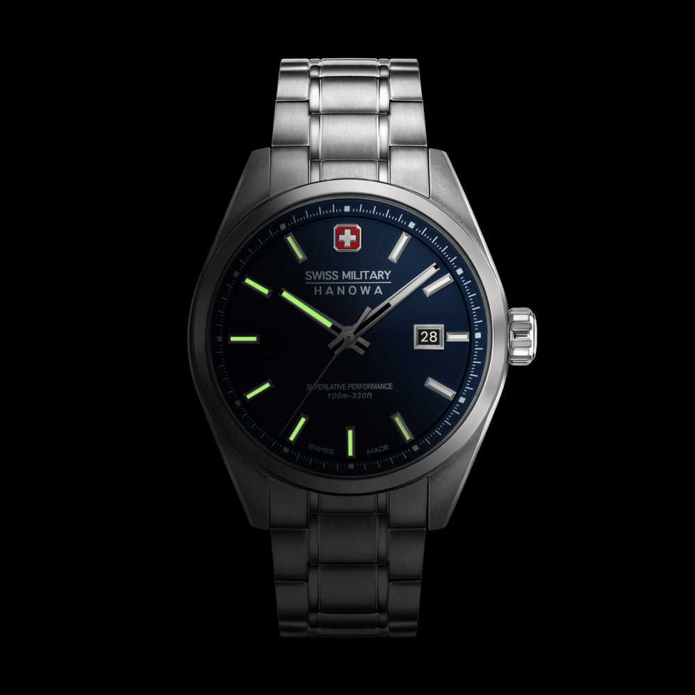 swiss-military-hanowa-pioneer-smwgh0004103-herenhorloge-quarts-staal-zilverkleurig-zwart-41-mm