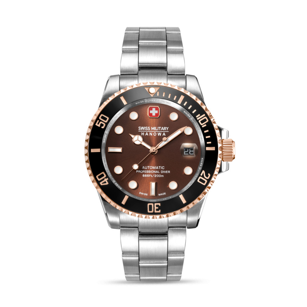 swiss-military-hanowa-sealord-smwgl0006360-duikhorloge-automaat-staal-zilver-en-rosekleurig-bruin-41-mm