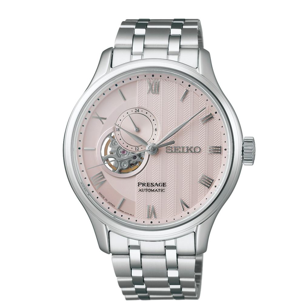 seiko-presage-ssa465j1-skeleton-herenhorloge-met-roze-wijzerplaat-en-zilveren-schakelband-o-42-mm