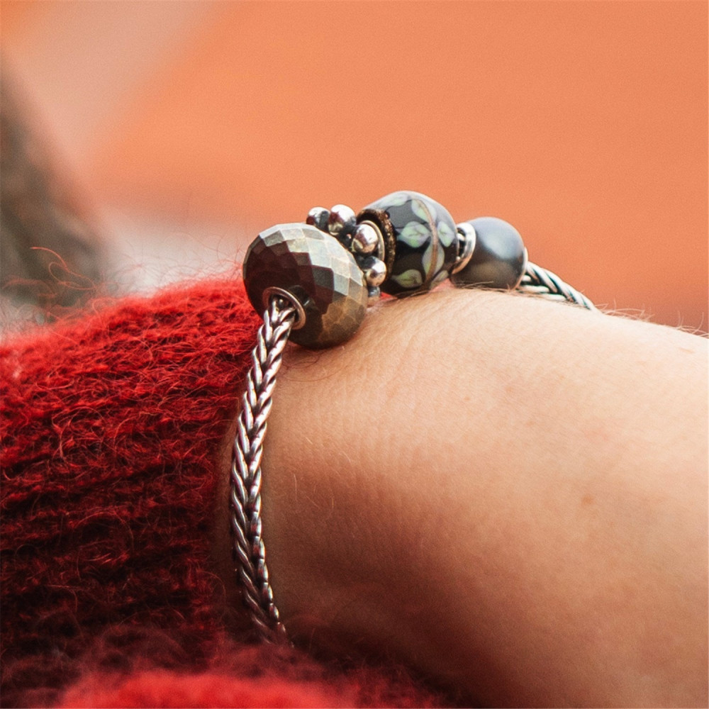 Trollbeads Ocean Voice TAGBE-30151. Perlina In Argento Per Bracciali E Collane. Tema Estate E Oceano, Collezione Uomo/donna.