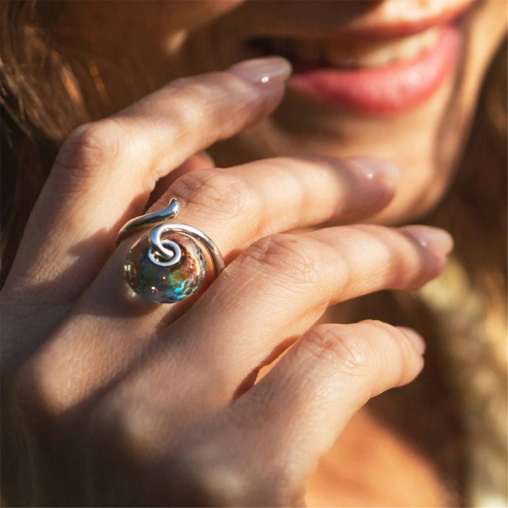 trollbeads-tglbe-30191-droomlicht-kraal-glas-zilver-goudkleurig-blauw