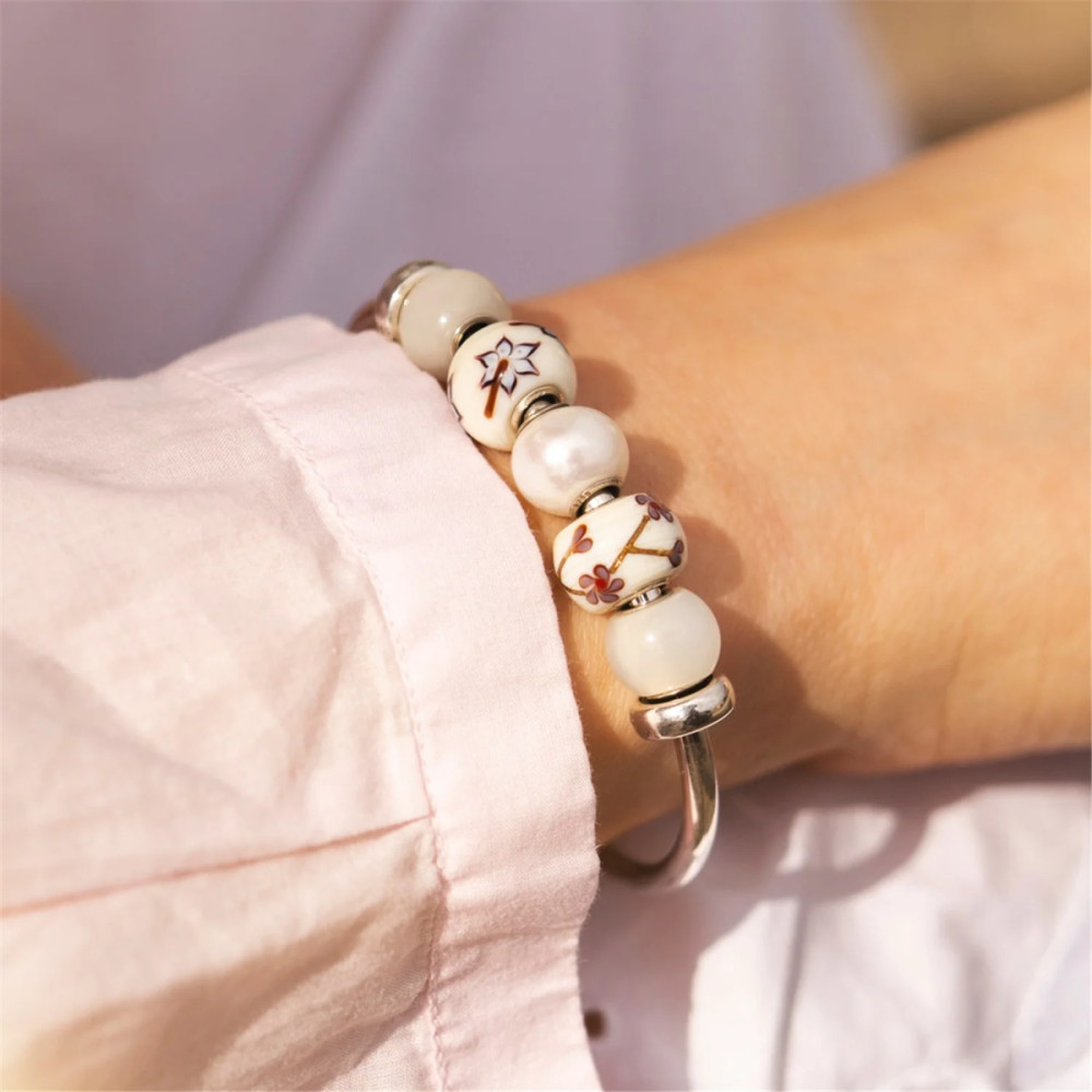 trollbeads-tglbe-30199-stedelijk-ritme-bedel-glas-zilver-bloemen-bruin-paars-special-edition