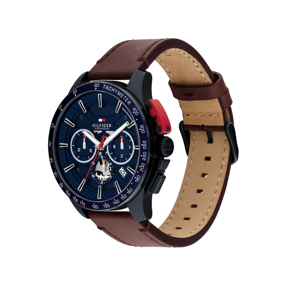 tommy-hilfiger-bank-th1792268-herenhorloge-bruine-leren-band-blauwe-kast-o-44-mm