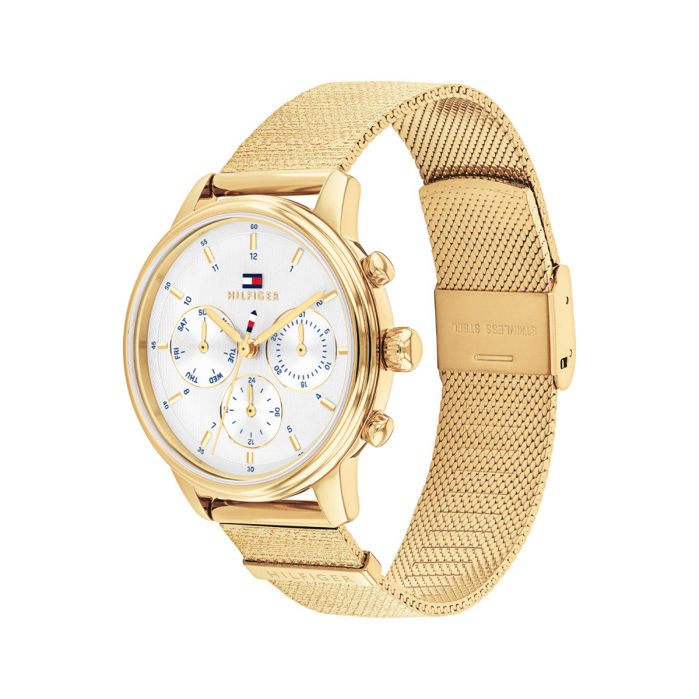 tommy-hilfiger-blake-th1782808-goudkleurig-dameshorloge-staal-en-zilverwitte-wijzerplaat-o-34-mm