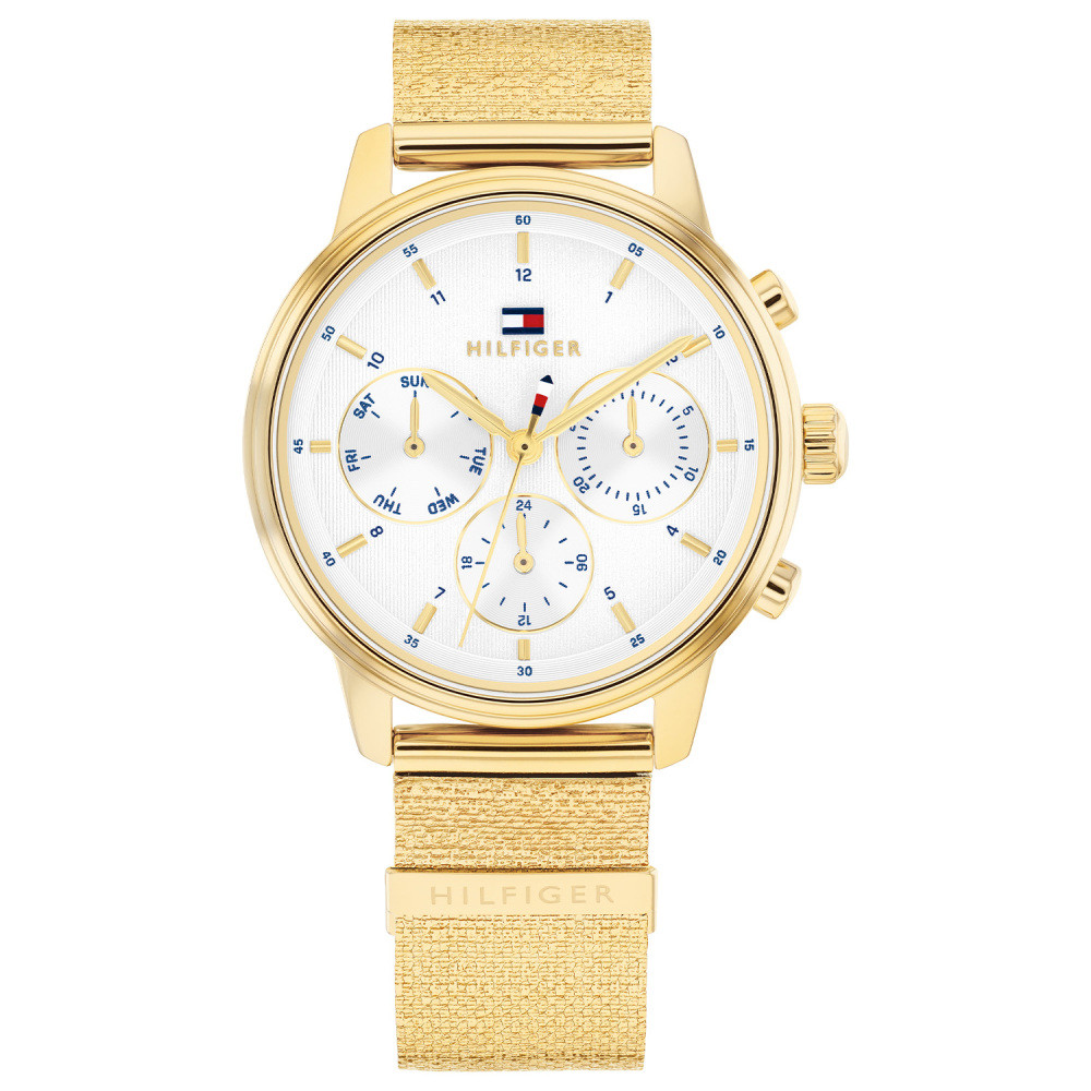 tommy-hilfiger-blake-th1782808-goudkleurig-dameshorloge-staal-en-zilverwitte-wijzerplaat-o-34-mm