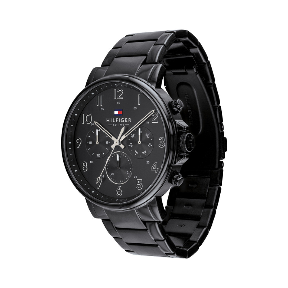 tommy-hilfiger-daniel-th1710383-zwart-herenhorloge-met-stalen-band-en-datum
