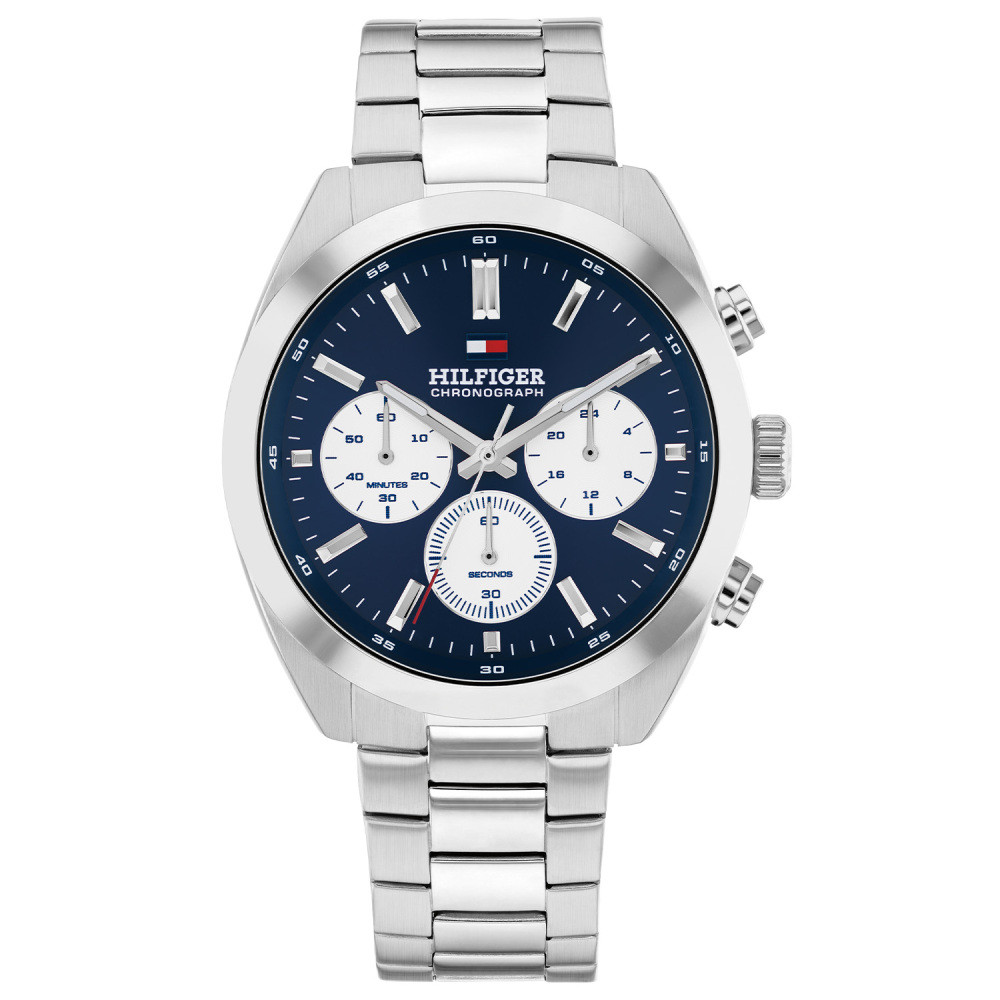 tommy-hilfiger-hudson-th1710722-quartz-herenhorloge-zilverkleurig-en-blauw-o-40-mm