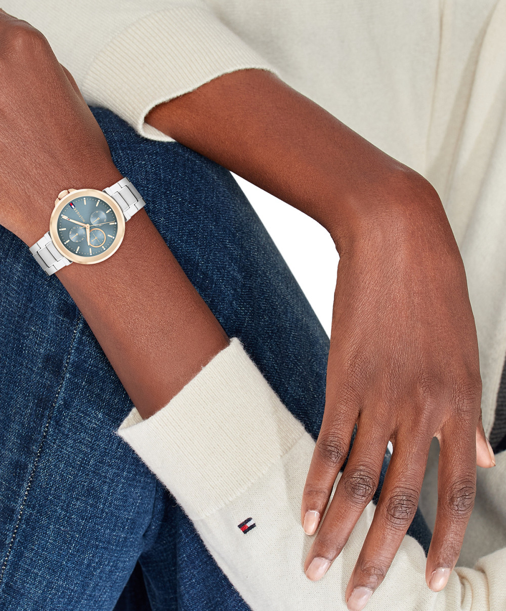 tommy-hilfiger-lori-th1782754-bicolor-horloge-voor-dames-met-blauwe-wijzerplaat