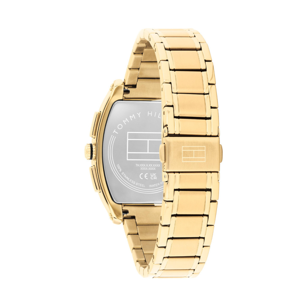 tommy-hilfiger-oxfort-th1710764-goudkleurig-herenhorloge-zwarte-wijzerplaat-romeinse-cijfers