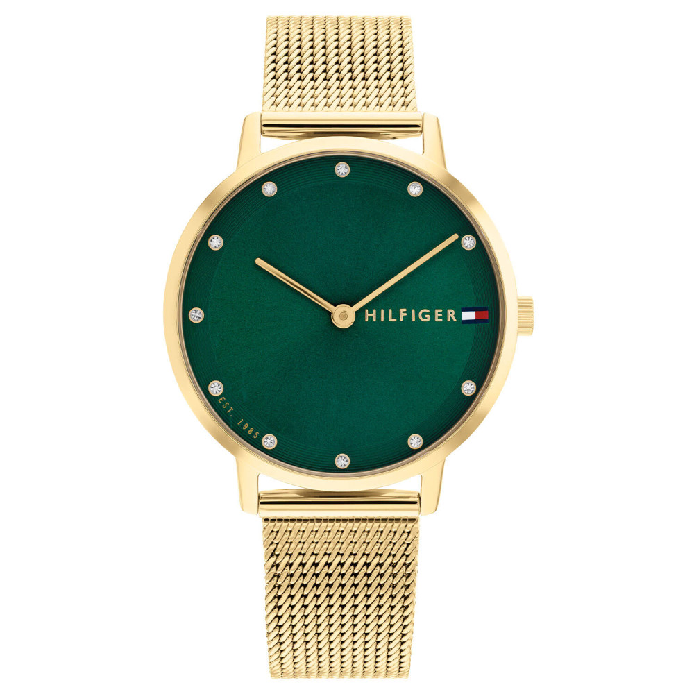 tommy-hilfiger-pippa-th1782668-goudkleurig-dameshorloge-met-groene-wijzerplaat-diameter-34-mm