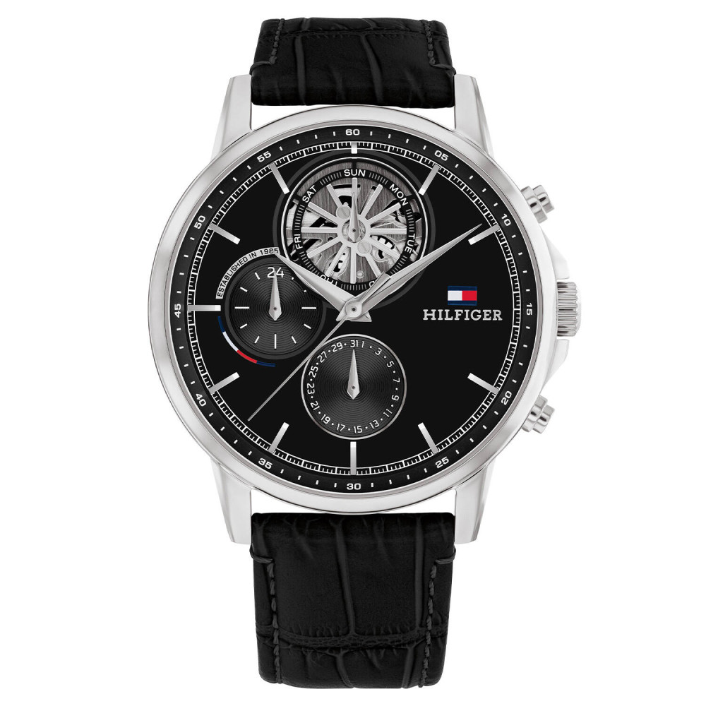 tommy-hilfiger-stewart-th1710605-klassiek-chronograaf-herenhorloge-met-leren-band-zwart-diameter-44-mm