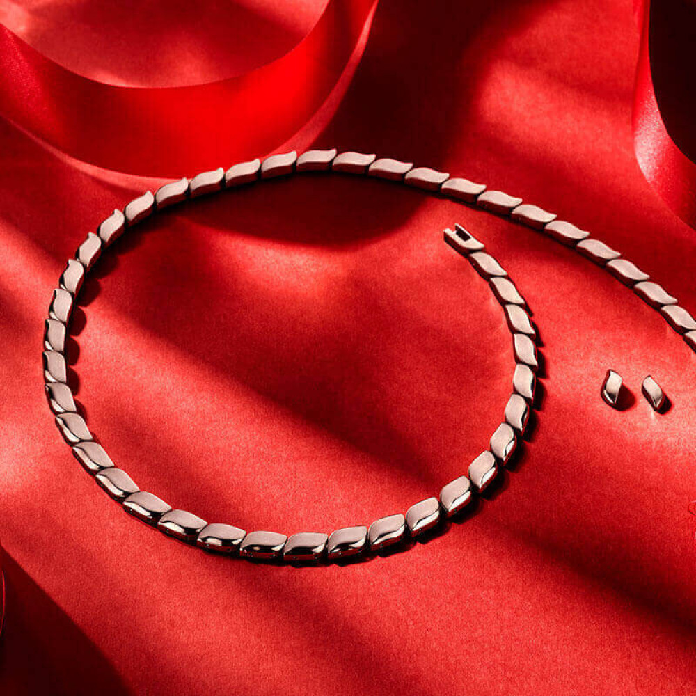 boccia-titanium-05008-01-matte-oorstekers-met-zilverkleurig-blad-breedte-45-mm