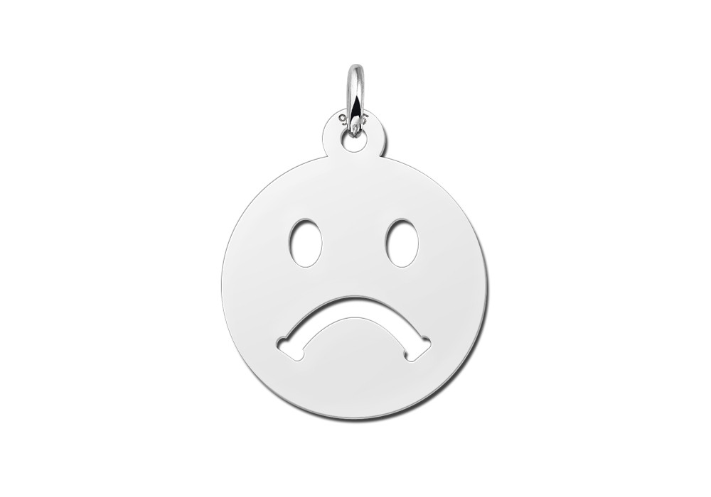 zilveren-smiley-hanger-met-verdrietig-gezichtje-15-mm-breed-hoogte-18-mm