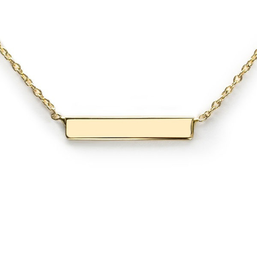 zinzi-gravures-zgc176-ketting-gouden-staafje-5x2-mm-breed-lengte-40-42-cm