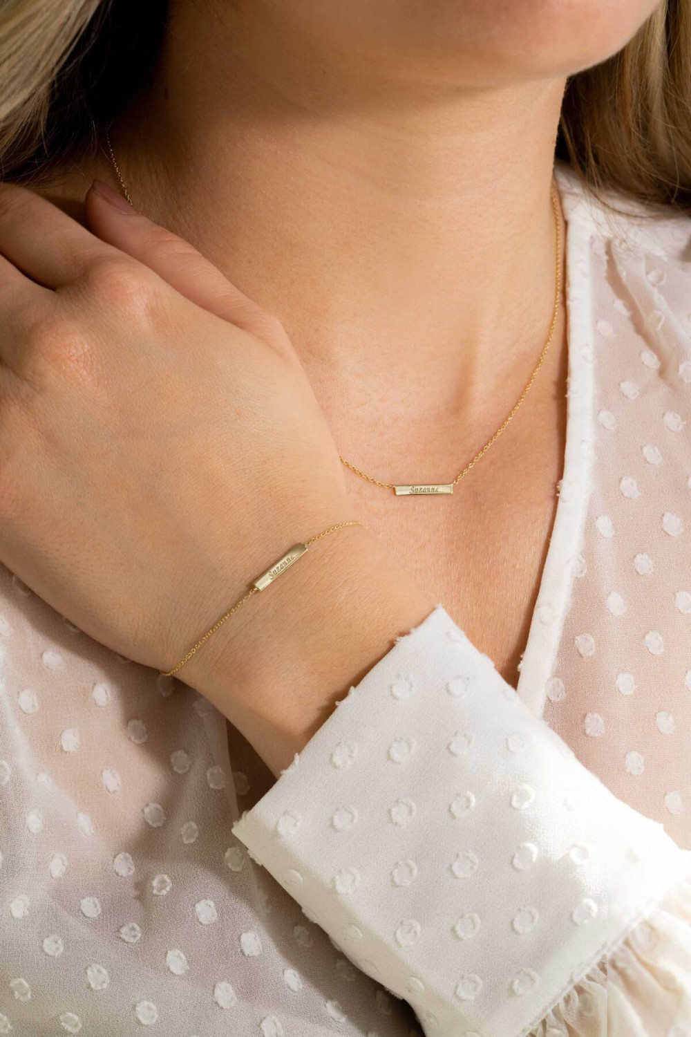 zinzi-gravures-zgc176-ketting-gouden-staafje-5x2-mm-breed-lengte-40-42-cm