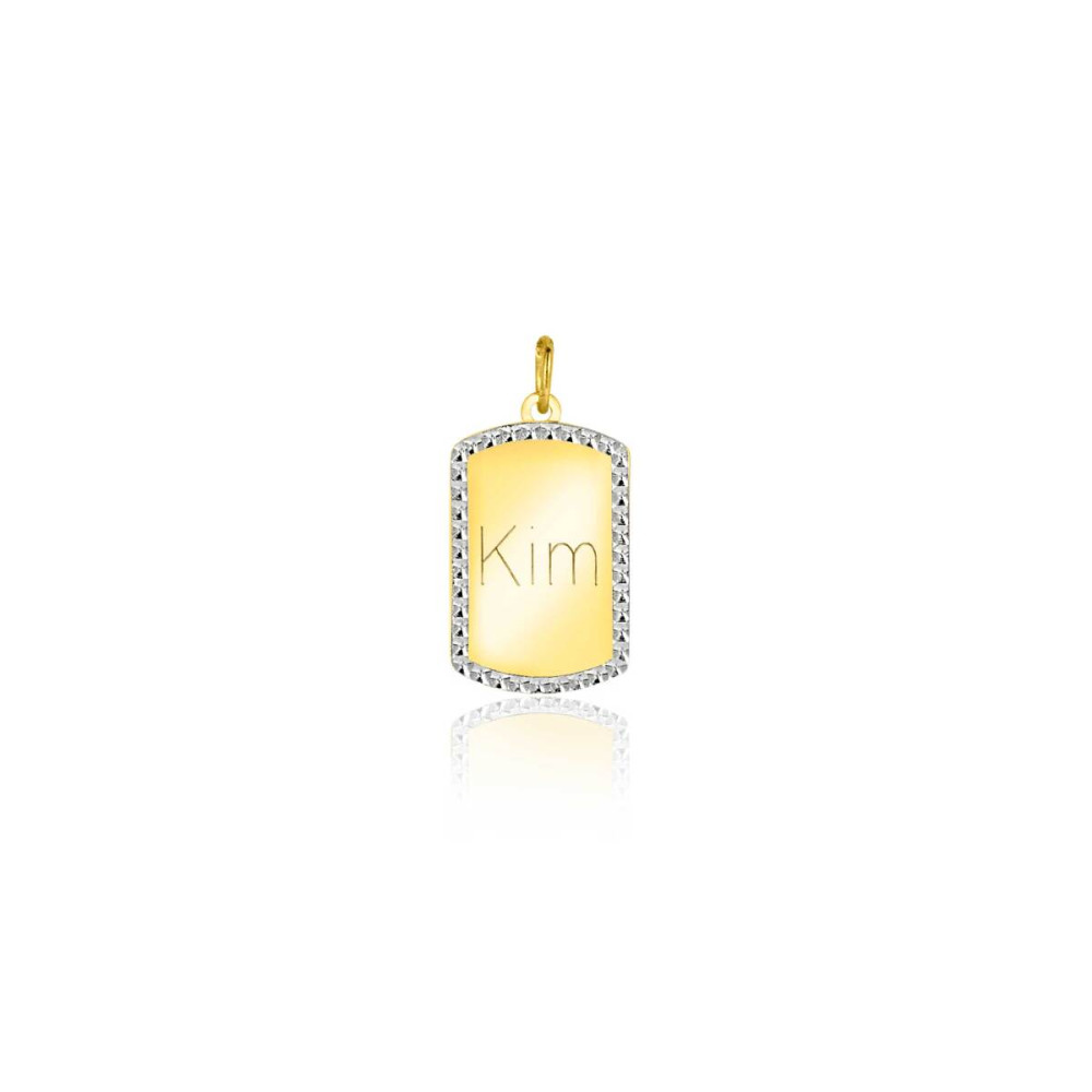 zinzi-gravures-zgh365-14-rechthoekige-graveerhanger-goud-en-witgouden-rand-8-9-mm-breed-x-14-mm-hoog