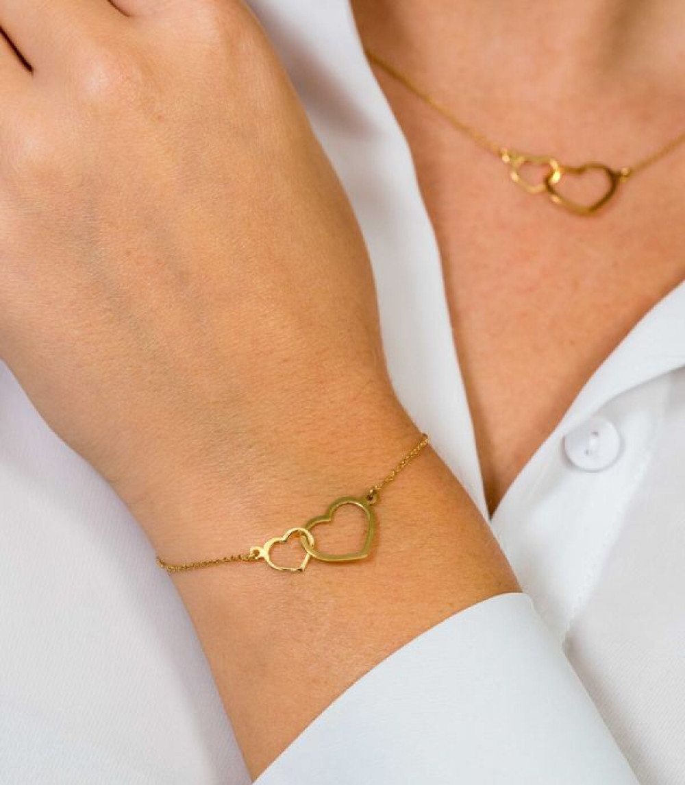 zinzi-zga114-hartjes-armband-goud-14-karaat-glanzend-12-mm-breedte-lengte-18-20-cm