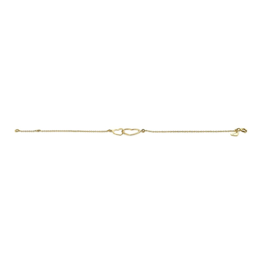 zinzi-zga114-hartjes-armband-goud-14-karaat-glanzend-12-mm-breedte-lengte-18-20-cm