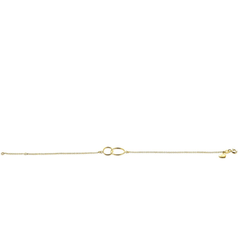 zinzi-zga115-armband-14-karaat-goud-2-open-cirkels-11-5-mm-breedte-lengte-18-20-cm