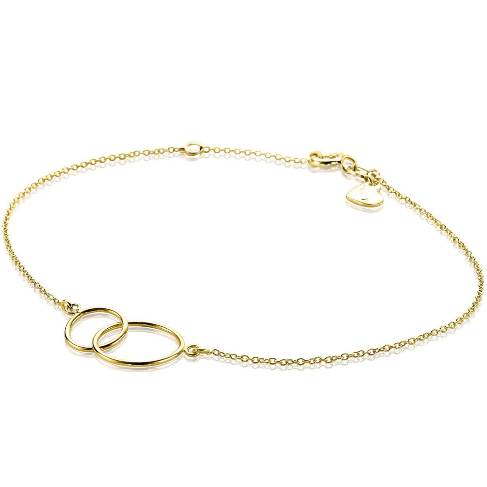 zinzi-zga115-armband-14-karaat-goud-2-open-cirkels-11-5-mm-breedte-lengte-18-20-cm