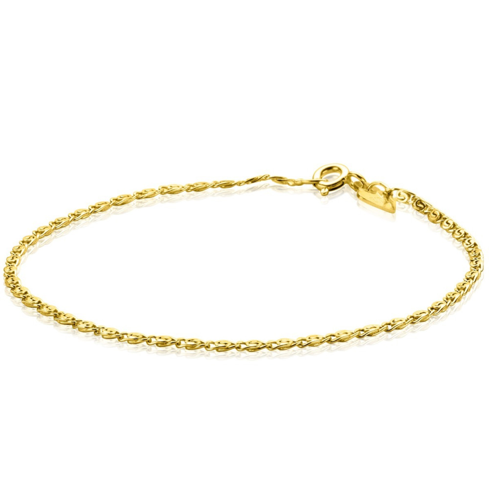 zinzi-zga295-schakelarmband-14-karaat-goud-glanzend-1-6-mm-breedte-lengte-18-cm