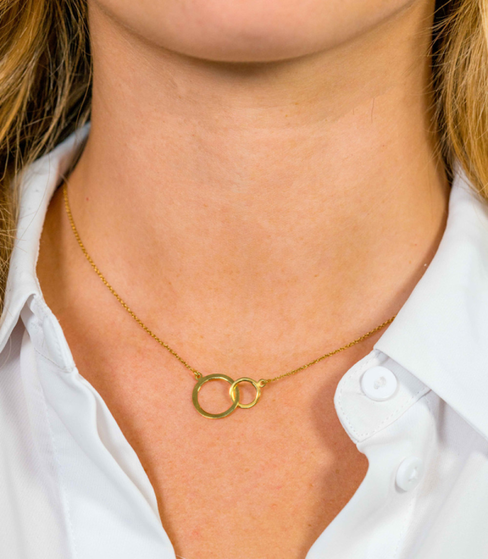 zinzi-zgc113-ketting-goud-cirkel-hanger-10x14-mm-lengte-40-42-cm