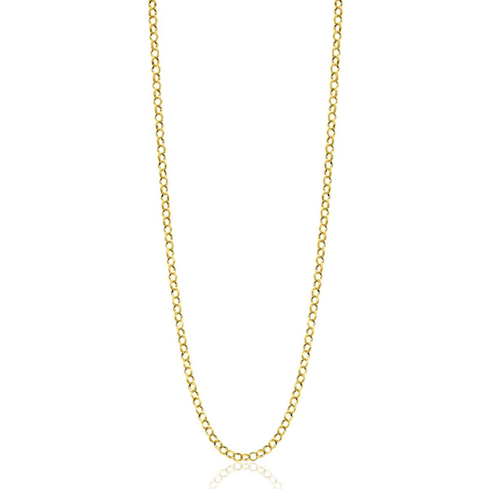 zinzi-zgc441-schakelketting-14-karaat-goud-jasseron-glanzend-2-2-mm-breedte-lengte-43-45-cm
