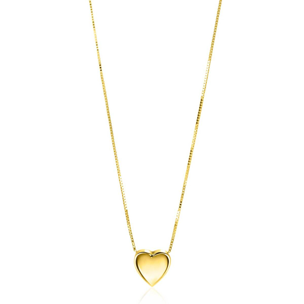 zinzi-zgc486-ketting-venetiaanse-schakel-14k-gouden-hart-hanger-7-mm-lengte-45-cm