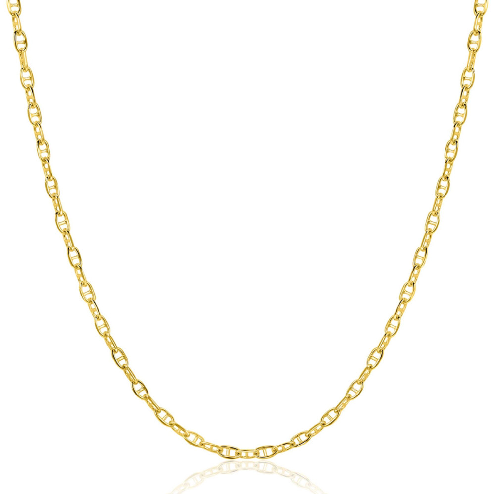 zinzi-zgc577-marine-schakelketting-14-karaat-goud-glanzend-2-mm-breedte-lengte-45-cm