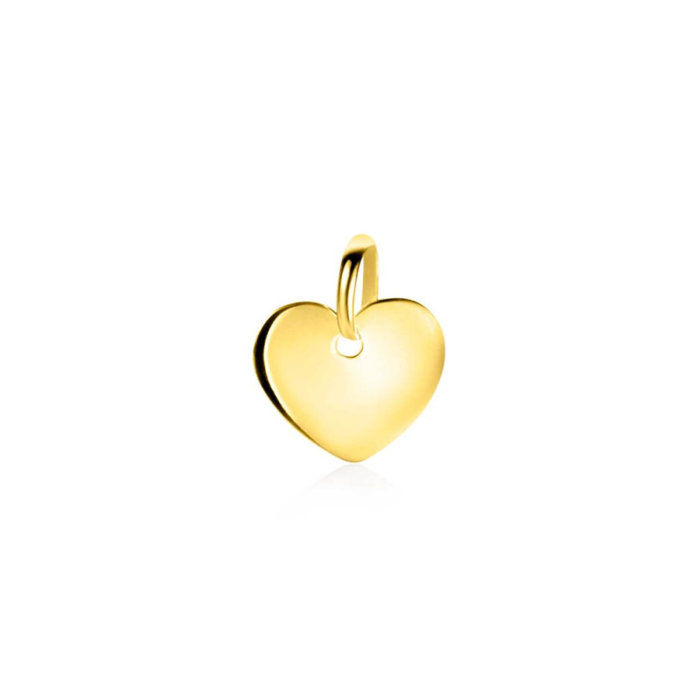 zinzi-zgh396-10-hartjes-hanger-14-karaat-glanzend-goud-10-mm-breed-x-11-5-mm-hoog