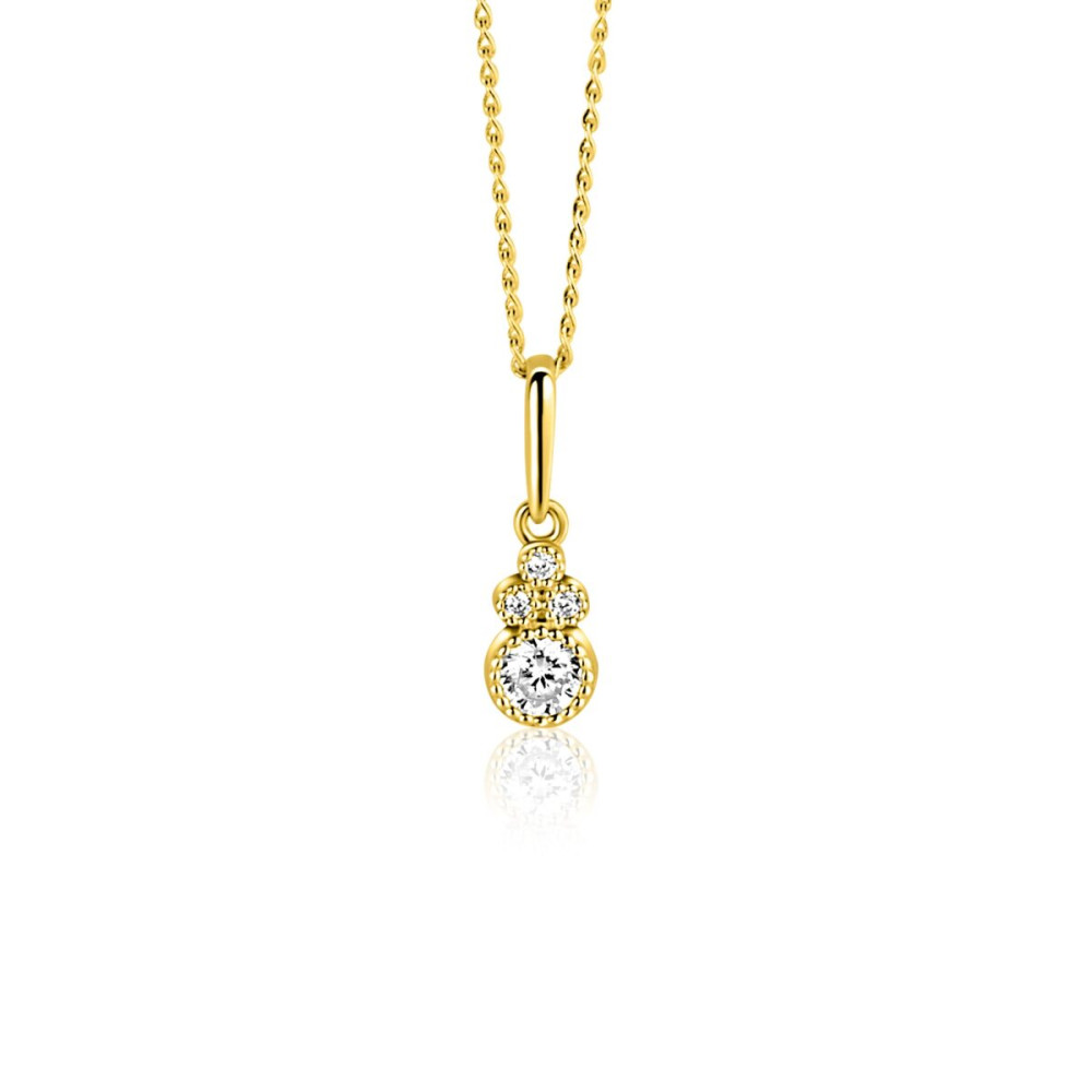 zinzi-zgh545-hanger-14-karaat-goud-bewerkte-rand-en-briljant-geslepen-zirkonia-s-4-mm-breed-x-12-mm-hoog