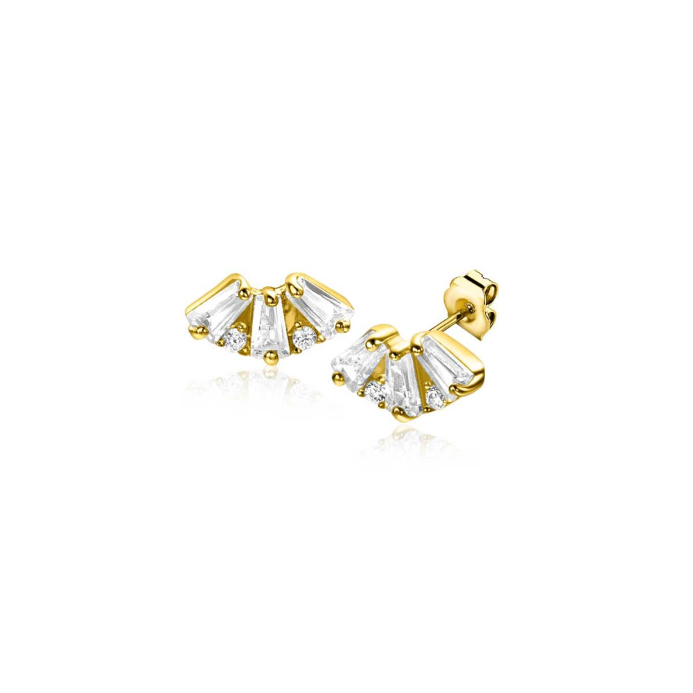 zinzi-zgo520-oorknopjes-goud-en-zirkonia-rechthoekig-6-3-mm-breed-x-3-5-mm-hoog