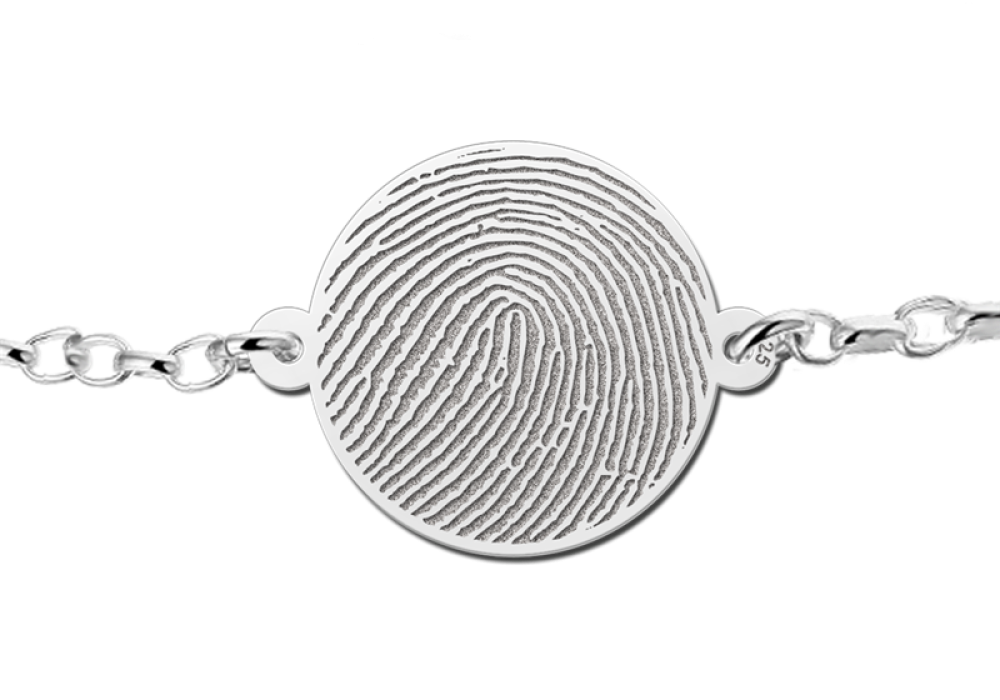names4ever-mj014936-zilveren-schakelarmband-met-ronde-hanger-en-gegraveerde-vingerafdruk