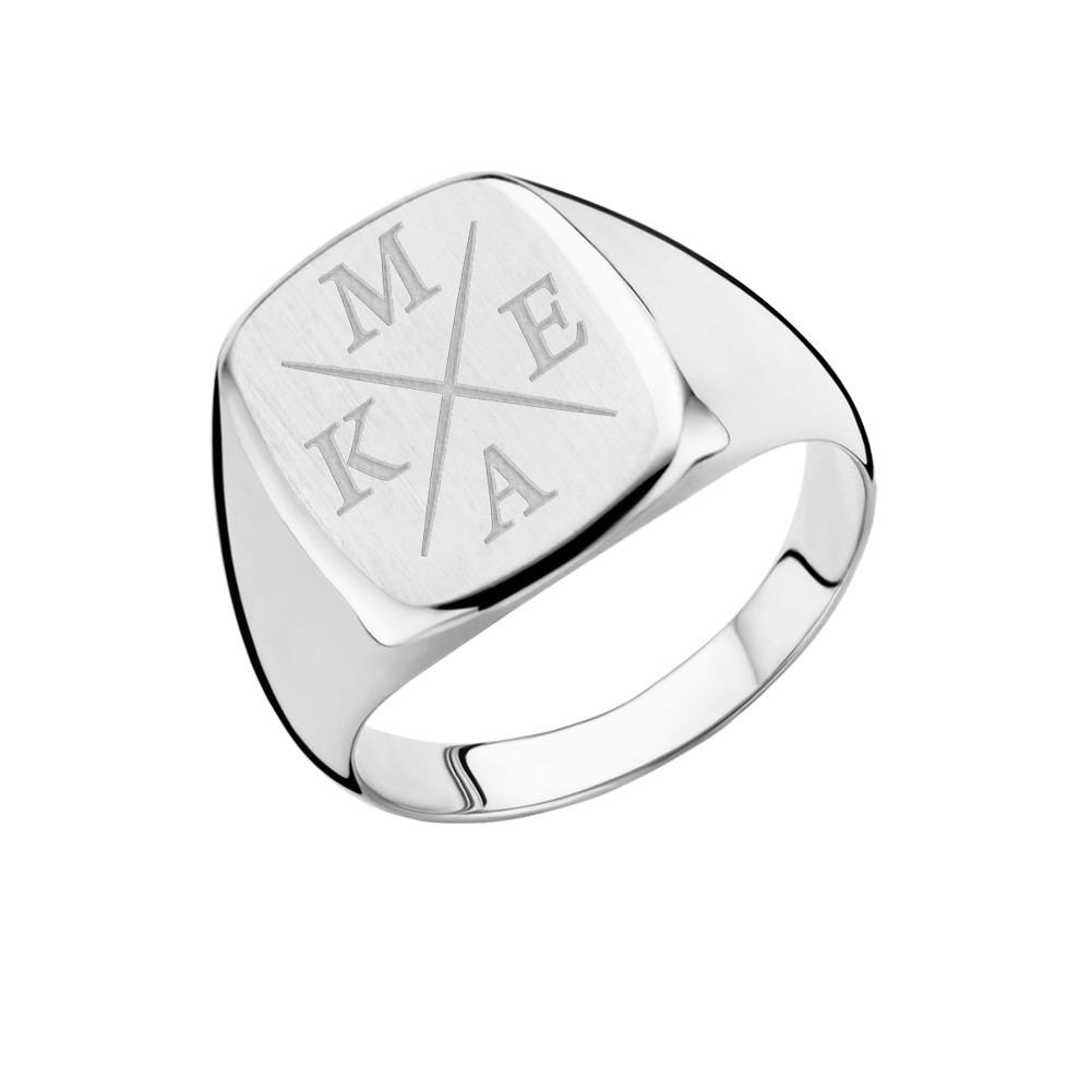 names4ever-najaarscollectie-zilveren-graveerbare-zegelring-met-vierkante-bovenkant-en-initialen